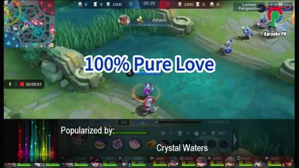 Crystal Waters 100% Pure Love Karaoke