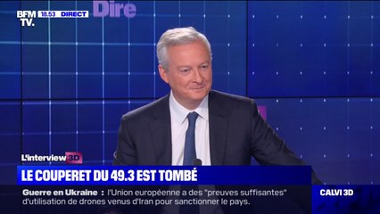 Bruno Le Maire sur le carburant: "Nous faisons le maximum pour garantir un départ en vacances dans les meilleures conditions possibles"