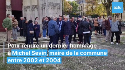 Obsèques de Michel Sevin, ancien maire de Mantes-la-Jolie