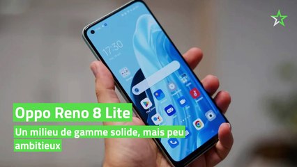 Test Oppo Reno 8 Lite : un milieu de gamme solide, mais peu ambitieux