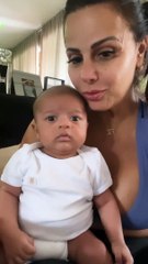 Veja vídeo fofo de Viviane Araujo com o filho, Joaquim