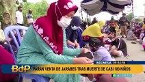 Indonesia: prohíben venta de jarabes tras la muerte de 100 niños por insuficiencia renal aguda