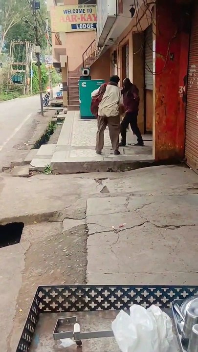 Street fight....
