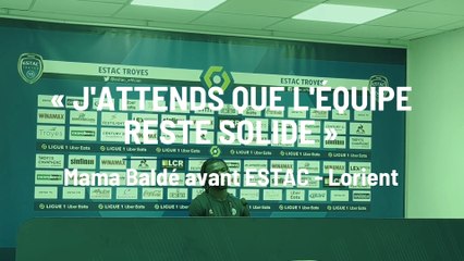 Mama Baldé : " J'attends que l'équipe reste solide "