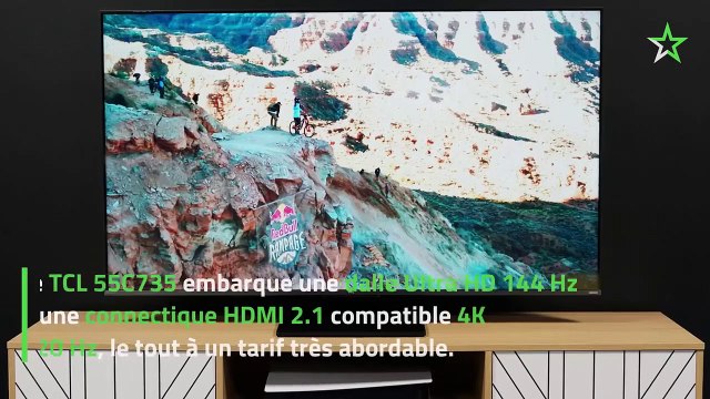 Test Téléviseur Ultra HD TCL 55C735 : abordable et compatible HDMI 2.1, 4K à 120 Hz et VRR