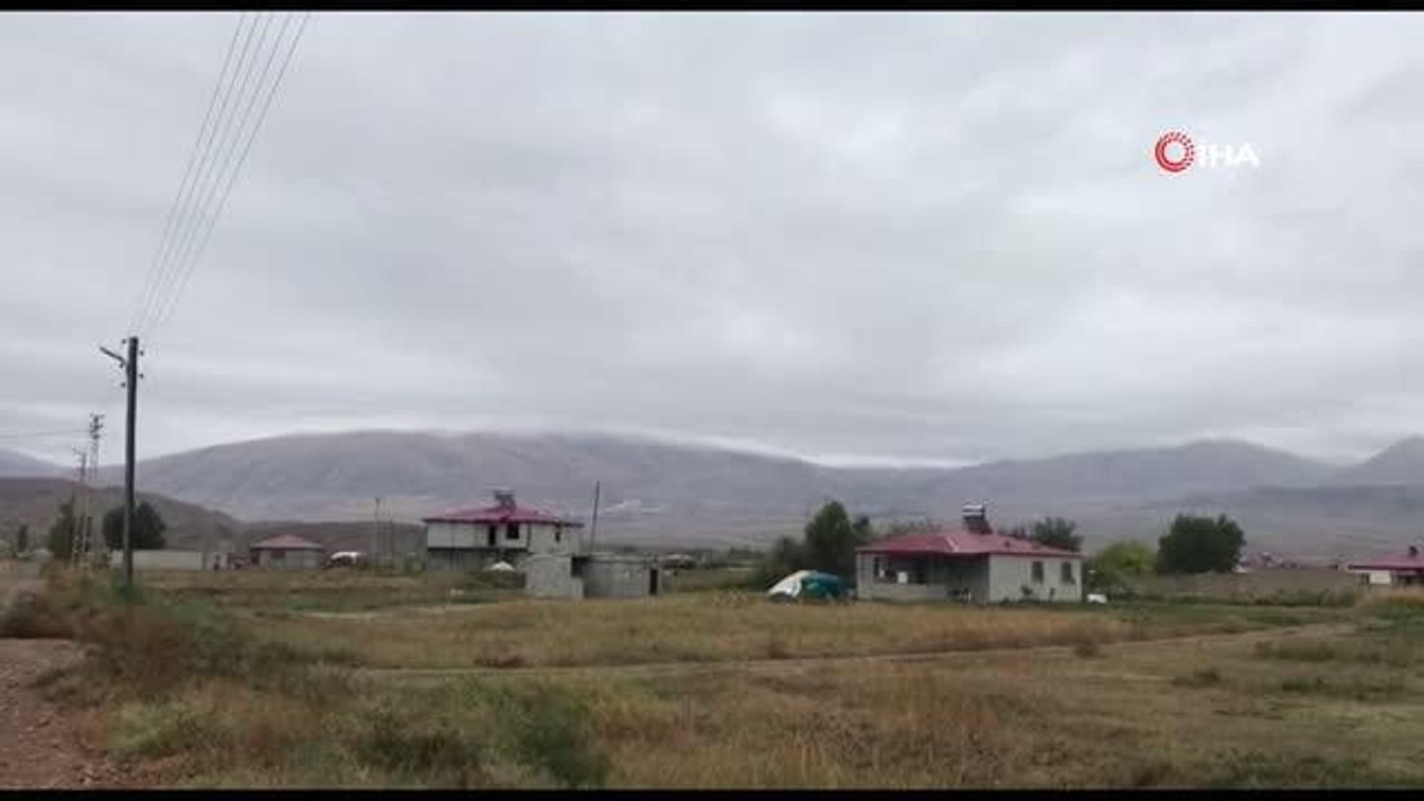 Iğdır yerel haberleri | Iğdır'ın yüksek kesimlerindeki köylere yılın ilk karı düştü