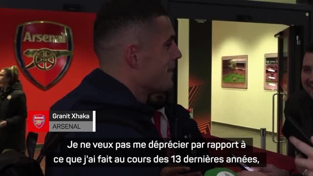 Europa League : Groupe A - Xhaka : Tout se passe comme je l'ai toujours rêvé