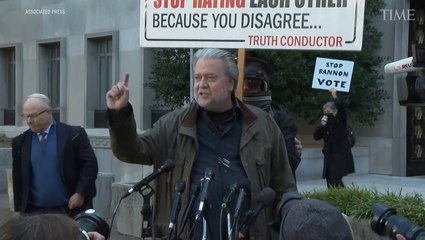 Steve Bannon Gets 4 Months Behind Bars for Defying January 6 Subpoena