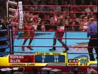 Bernard Hopkins vs Robert Allen (05-06-2004) Full Fight