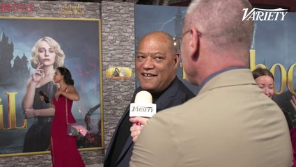 Laurence Fishburne The School for Good and Evil Red Carpet