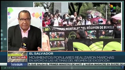 Salvadoreños marcharon hasta la Procuraduría en apoyo a las víctimas del régimen de excepción