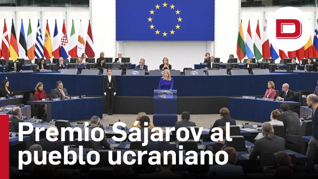 El Parlamento Europeo reconoce la lucha del pueblo ucraniano por su libertad con el Premio Sájarov