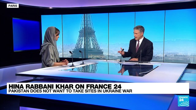 Hina Rabbani Khar, Pakistani Minister of State for Foreign Affairs speaks to France 24