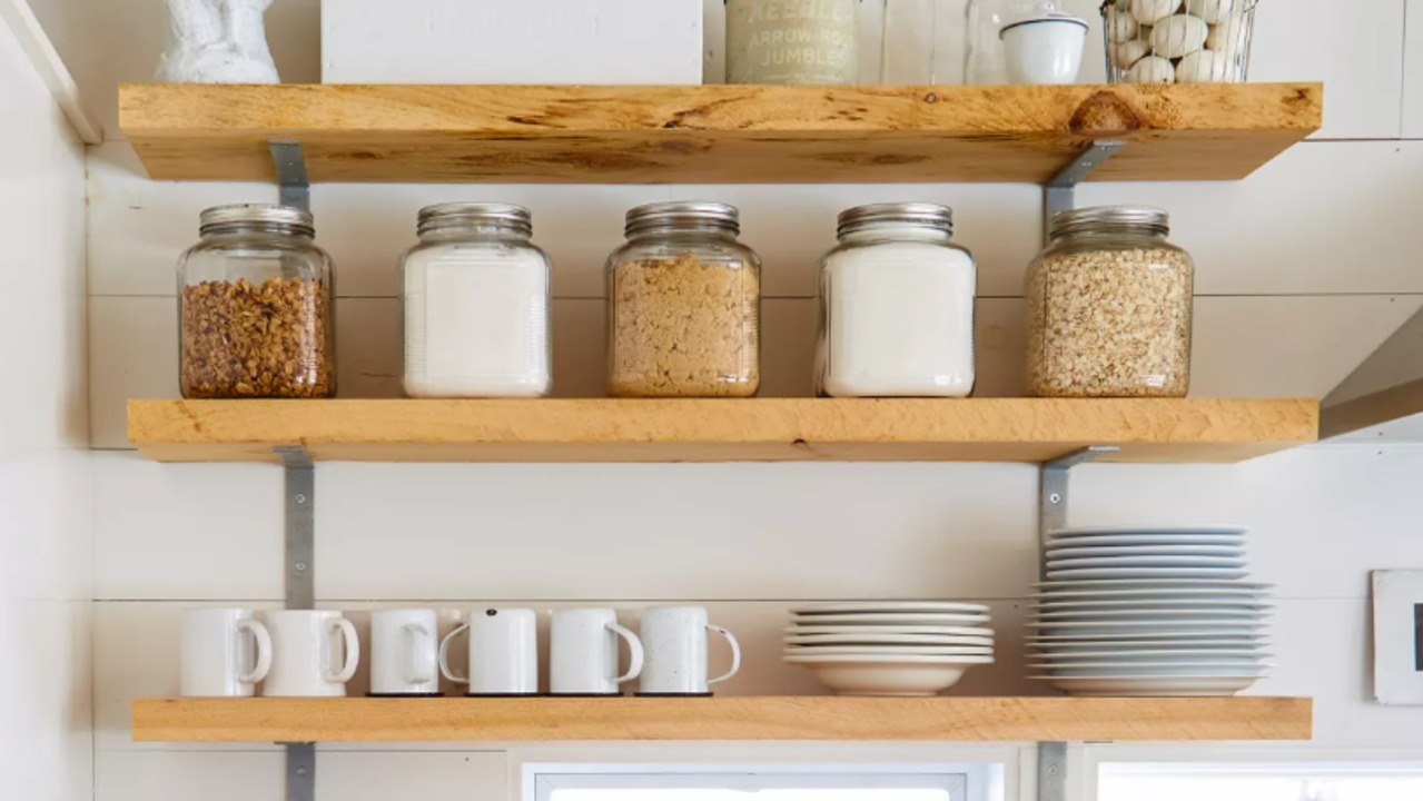 How to optimize storage on open kitchen shelves video dailymotion