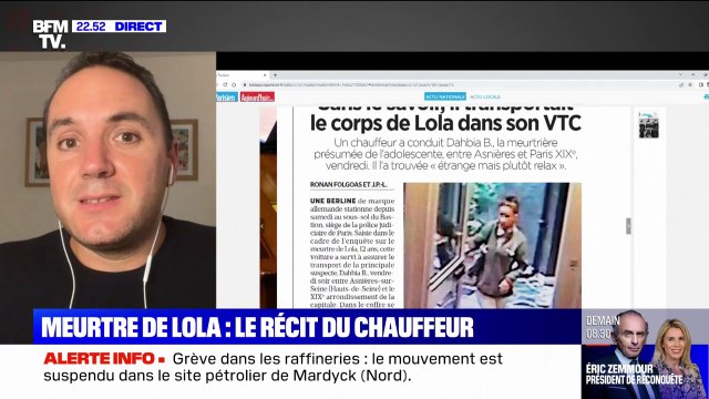 Meurtre de Lola: le récit du chauffeur de VTC qui a transporté la suspecte