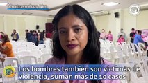 Los hombres también son víctimas de violencia, suman más de 10 casos