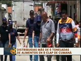 Sucre | Más de mil familias reciben combo alimenticio casa a casa en Villa Campestre Cumaná