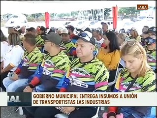 Lara | Autoridades entregan insumos al parque automotor de taxis orinoco en el mcpio. Iribarren