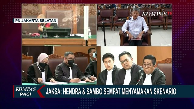Jaksa Sebut Selain Menyamakan Skenario, Sambo Minta Hendra Cek CCTV Kompleks Polri!
