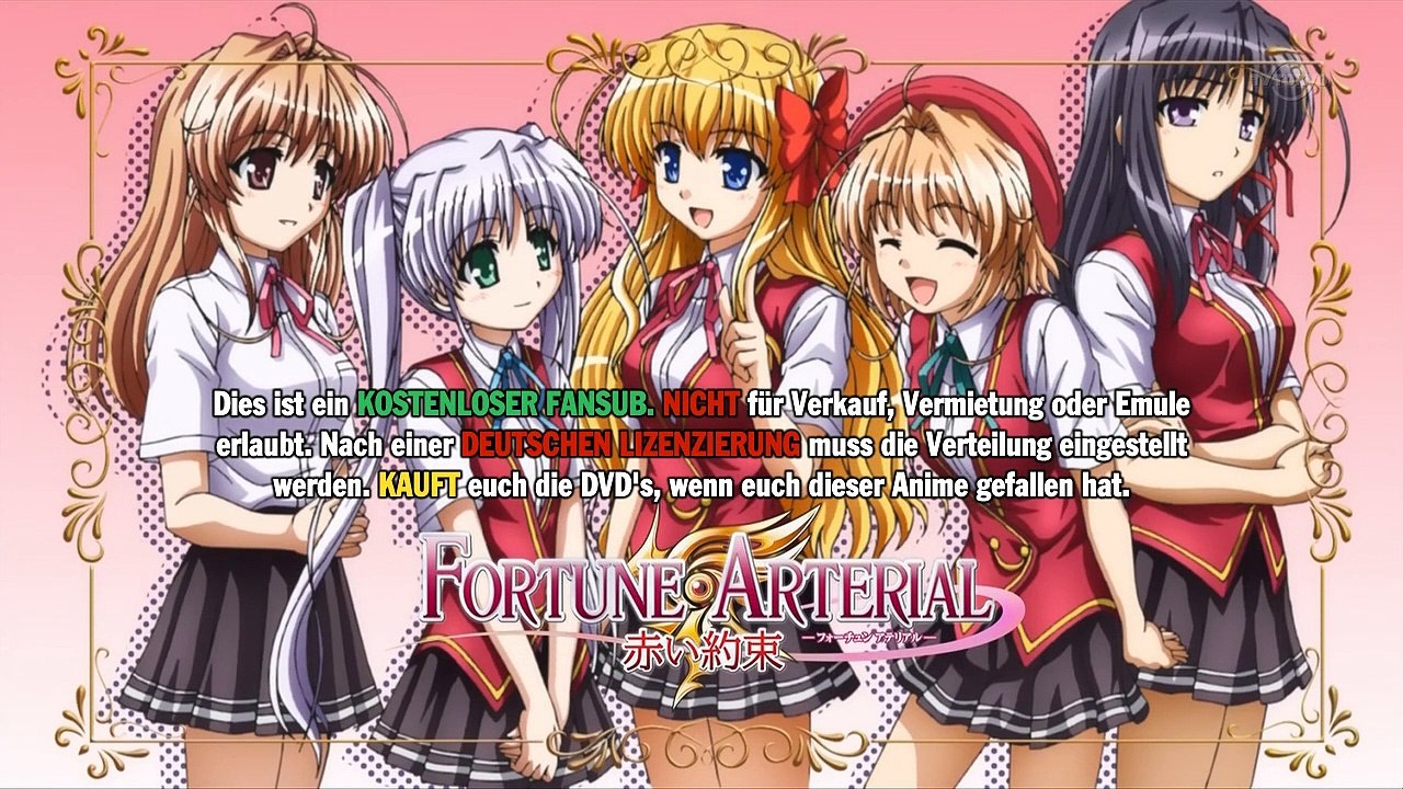 Fortune Arterial Akai Yakusoku Staffel 1 Folge 12 HD Deutsch