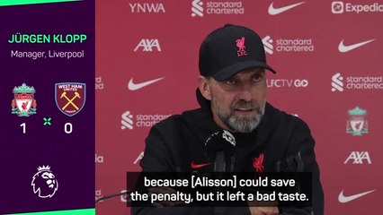 Download Video: Klopp already preparing for 'next fight' after West Ham win