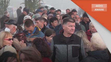 Ukraine-Rusia | Puluhan ribu orang awam, pegawai Rusia dipindahkan