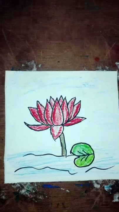 How to draw Lotus