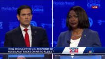 Marco Rubio, Val Demings Talk Russian Attacks on NATO Allies in Florida U.S. Sen