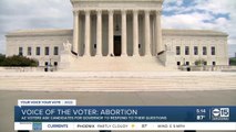 AZ voters ask candidates for gov. about abortion