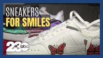 'Sneakers for Smiles' fuses artistry, fashion, and purpose