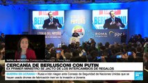 Informe desde Roma: acercamiento entre Silvio Berlusconi y Vladimir Putin genera polémica