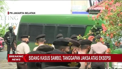 Sambo dan Putri Tiba di PN Jaksel untuk Jalani Sidang Eksepsi Atas Pembunuhan Brigadir Yosua!