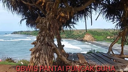 Pesona Primadona Obwis Pantai Puncakguha Sinarjaya Bungbulang Garut Jabar