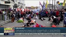 Uruguay: Movimientos de docentes se movilizaron exigiendo aumentos salariales al Gobierno