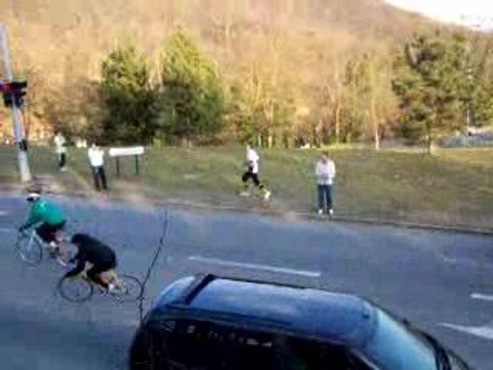 Arrivée à Marcoussis