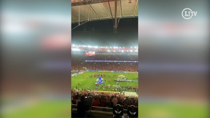 É TETRA! Torcida do Flamengo  faz a festa pelo título da da Copa do Brasil
