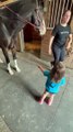 Horse Answers Kid's Candid Question