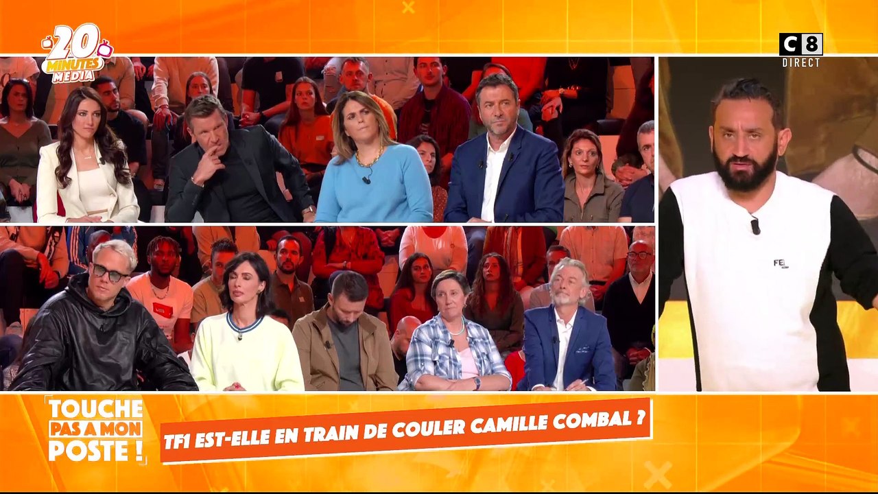 Cyril Hanouna raconté "la vraie histoire du départ de Camille Combal" : "Cela me fait de la peine quand je vois un talent qui est gâché comme ça par TF1"