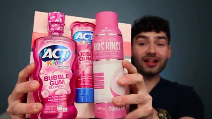 DIY Bubble Gum vs. Hubba Bubba Toothbrush!
