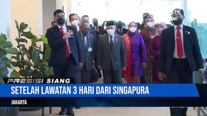 Wakil Presiden Tiba di Tanah Air