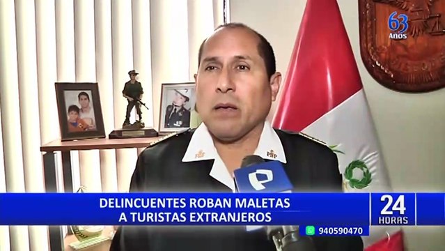 Turistas víctimas de la delincuencia: detienen a delincuentes que robaban a turistas extranjeros