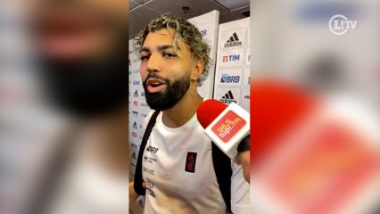 Gabriel Barbosa fala sobre título inédito na carreira e projeta final da Libertadores com o Flamengo