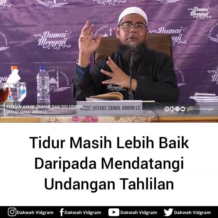 ACARA TAHLILAN