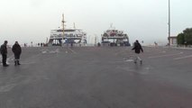 Çanakkale gündem haberleri | Çanakkale Boğazı yoğun sis nedeniyle transit gemi geçişlerine kapatıldı