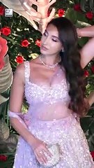 दिवाली पार्टी में Nora Fatehi ने ट्रेडिशनल लुक से बटोरी सुर्खिया