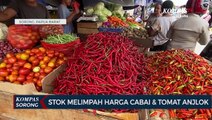Petani Lokal di Sorong Mengeluh Harga Cabai Dan Tomat Anjlok