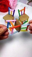 Paper Craft - How to create Chair paper