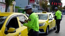 Edirne haberi... Edirne'de ticari taksi sürücülerine ceza yağdı
