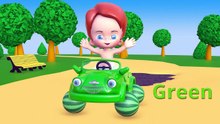 LEARN COLORS with BABY replaces FUNNY WHEELS Video for KIDS