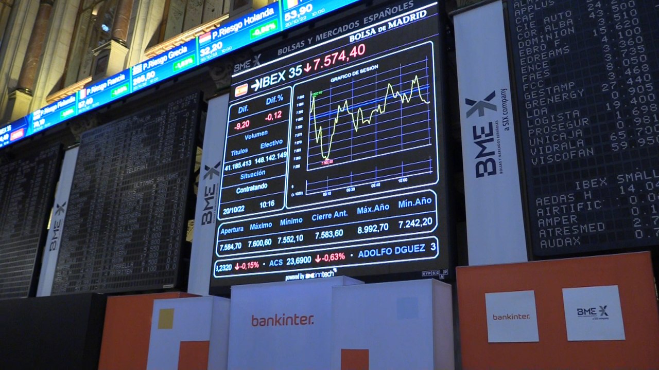 El Ibex 35 duda pese al empuje de la banca